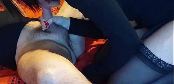  Slutty teacher Oral sex and Fingering His student Ass Prostate Massage to orgasm - MissCreamy